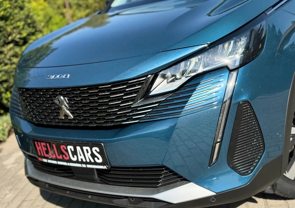 Peugeot 3008 cena 89900 przebieg: 169000, rok produkcji 2021 z Trzebnica małe 596